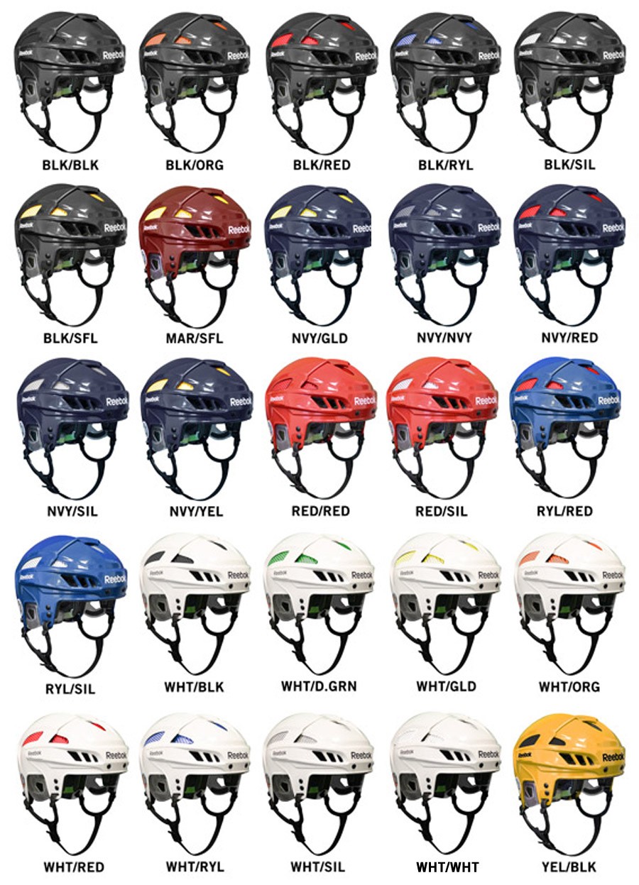 reebok hockey helmet 11k