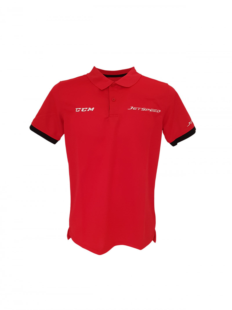 CCM Jetspeed Staff Senior Polo,Polo Shirt,CCM Polo Shirt,Clothing