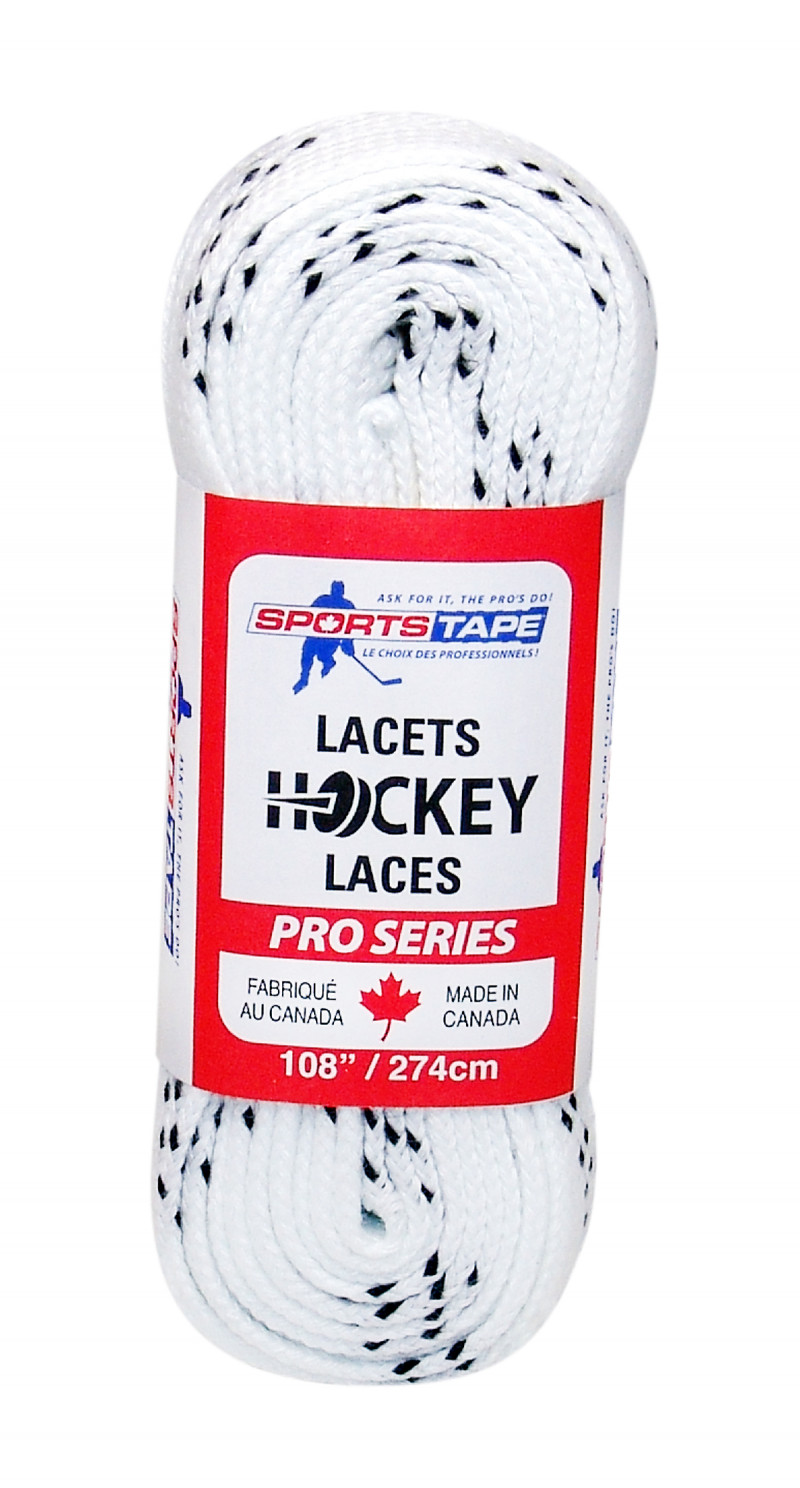 SPORTSTAPE Standart Hockey Skate Wax Laces,Ice Hockey,Roller Hockey Laces