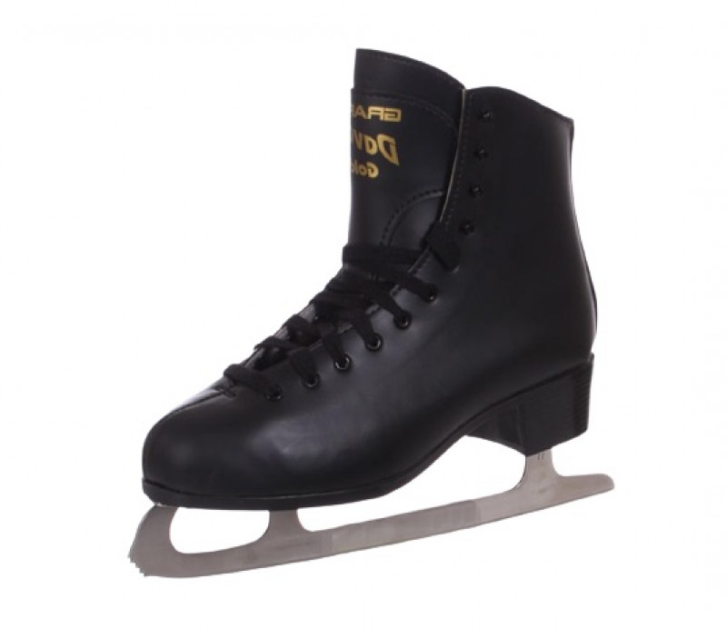 GRAF Davos Gold Black Girls Figure Skates