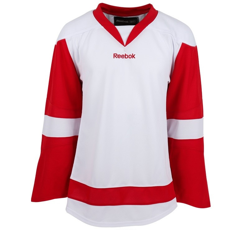 Reebok Detroit Red Wings Edge Youth Hockey Jersey Away,Ice Hockey,Roller Hockey