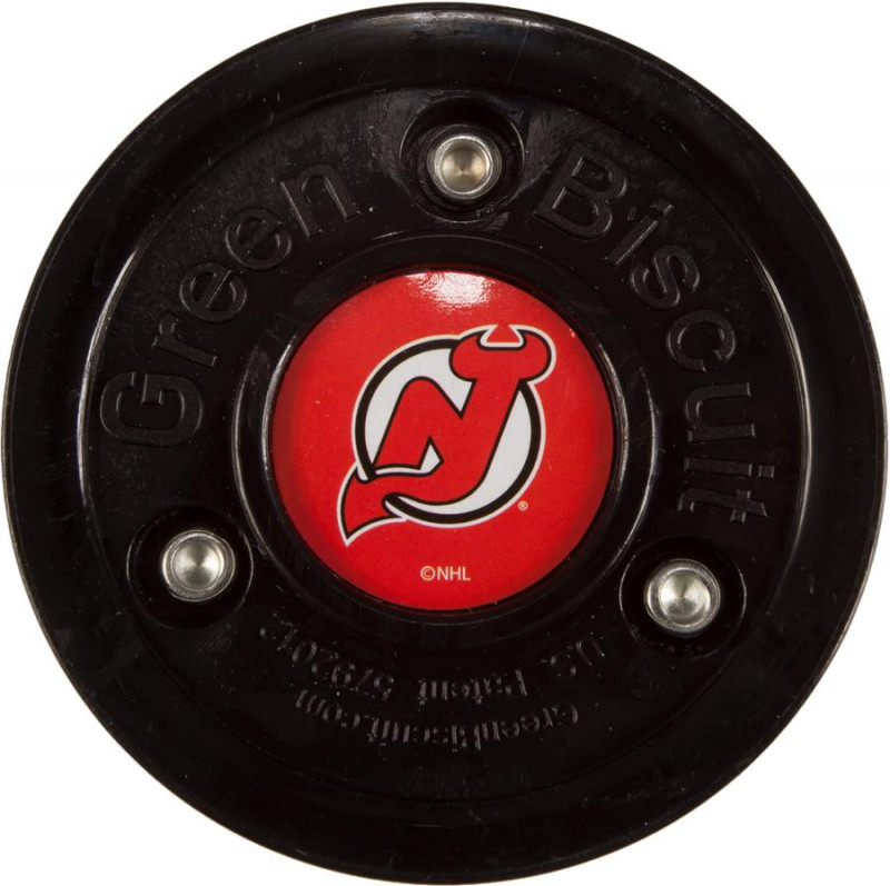 Green Biscuit New Jersey Devils Off Ice Training Hockey Puck,Ice Hockey Puck