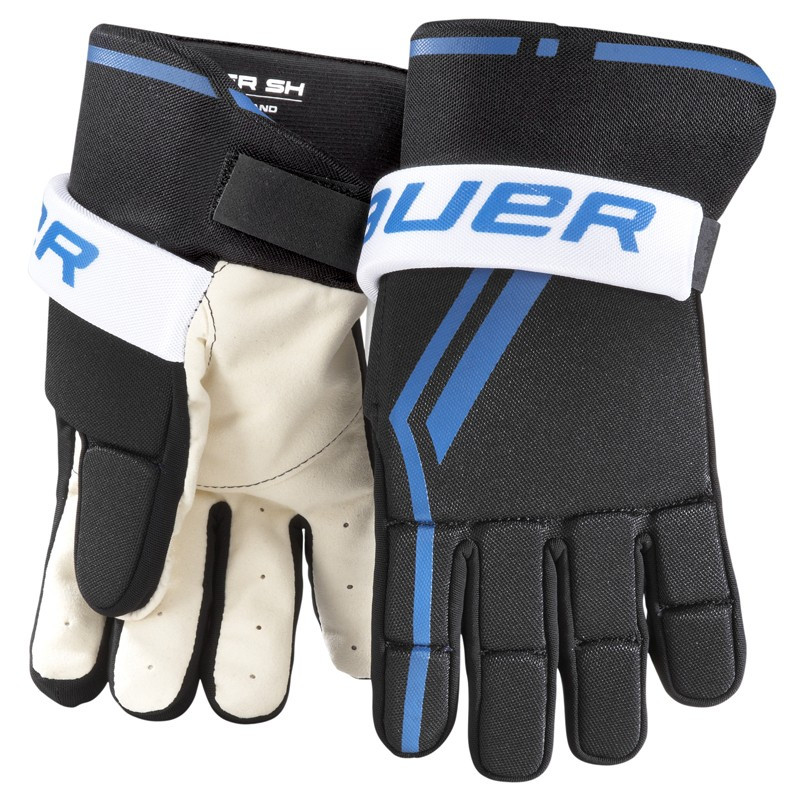 Bauer Player Youth Street Hockey Gloves,Hockey Training,Roller Hockey,Ice Hockey