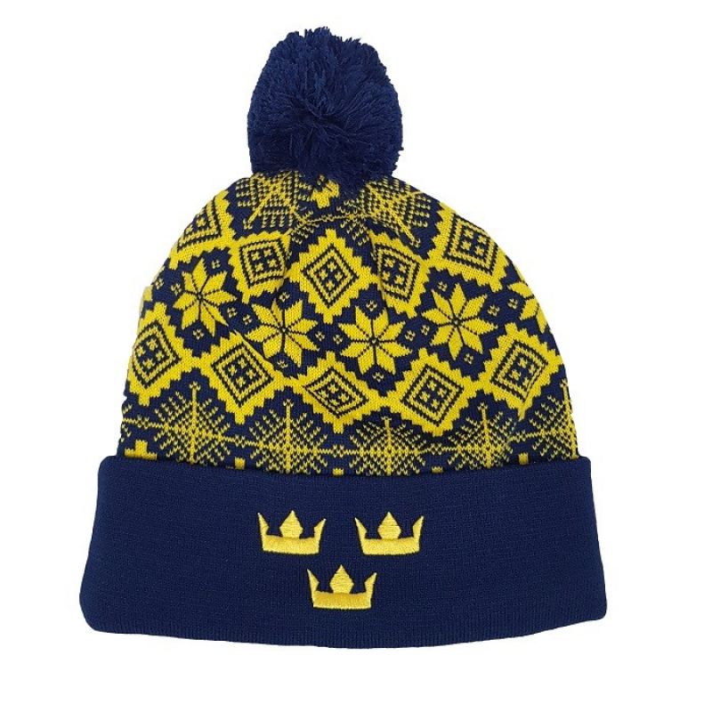 CCM Sweden Tre Kronor Senior Winter Hat HPM2DA