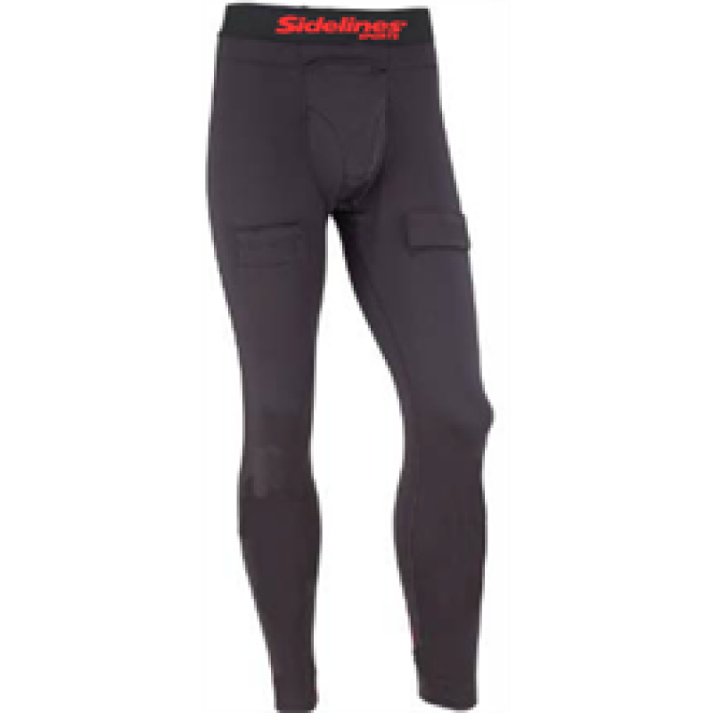 SIDELINES Youth Compression Underwear Pants with Jock,Ice Hockey,Roller Hockey