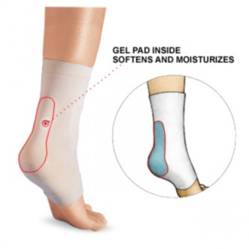 Silipos Silopad Achilles Heel Pad,Heel Protector,Heel Compression,Pain Relief