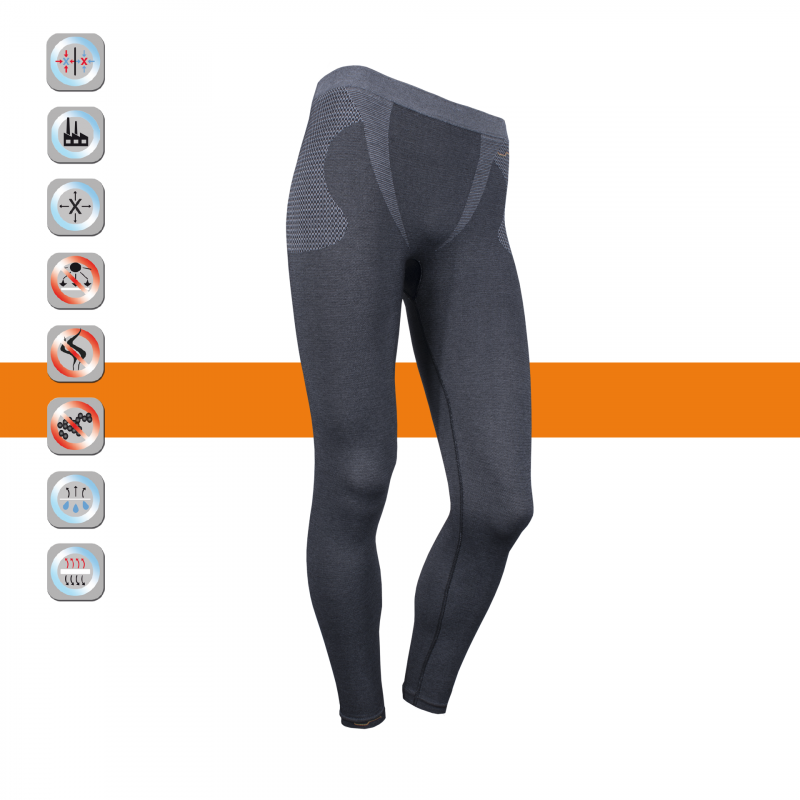 SIM LOC Orange Line Adult Thermo Pants,Compression Pants,Sports Pants,Clothing