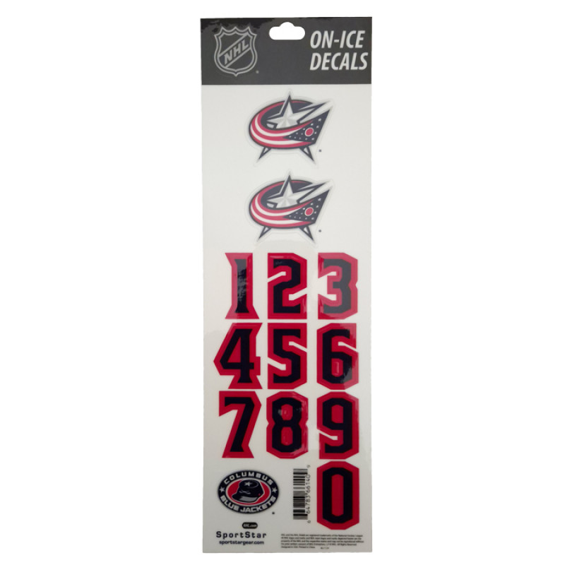 SPORTSTAR On Ice NHL Decals Light Helmet
