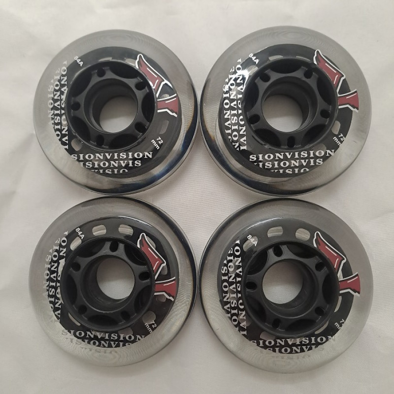 VISION Outdoor Roller Wheels 4 pack