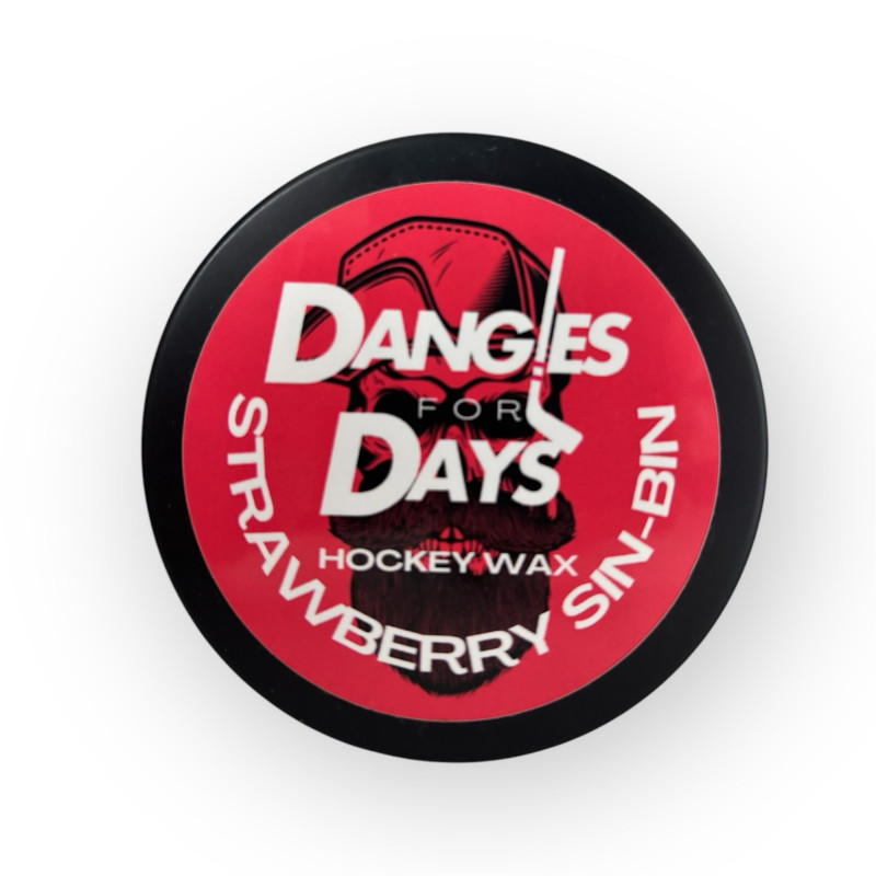 Dangles For Days Strawberry Sin-Bin Hockey Wax