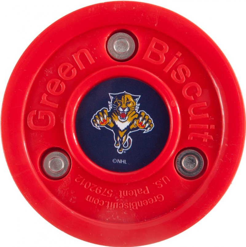 Green Biscuit Florida Panthers Off Ice Training Hockey Puck,Ice Hockey Puck