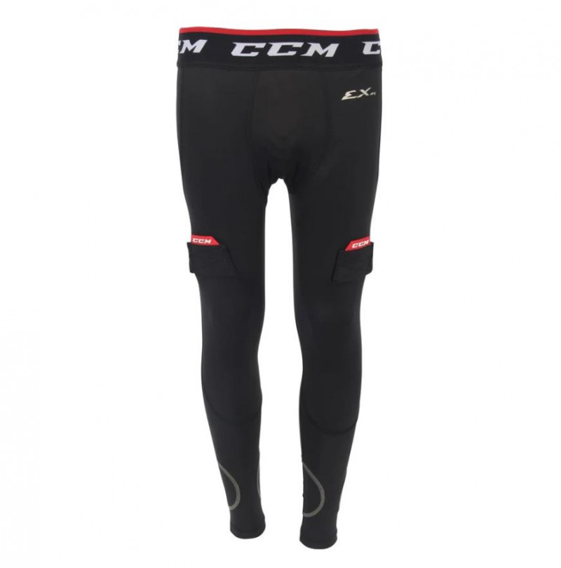 CCM Cut Resistant Senior Compression Pants with Jock