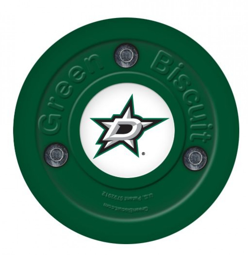 Green Biscuit Dallas Stars Off Ice Training Hockey Puck,Ice Hockey Puck,Roller