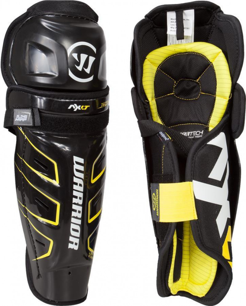 WARRIOR Dynasty AX LT Senior Shin Guards,Ice Hockey Shin Guards,Hockey Shin Pads