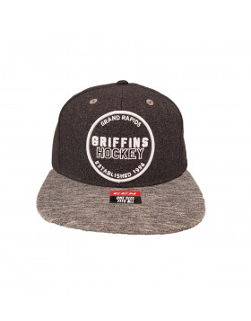 CCM Griffins Hockey Flat Brim Snapback Cap,Hat,Clothing,Head Wear,Flat Cap