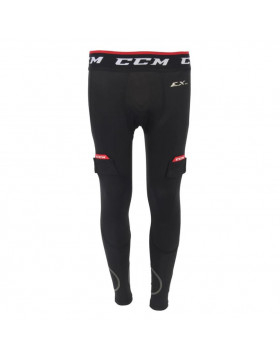 CCM Cut Resistant Senior Compression Pants with Jock