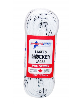 SPORTSTAPE Standart Hockey Skate Wax Laces,Ice Hockey,Roller Hockey Laces