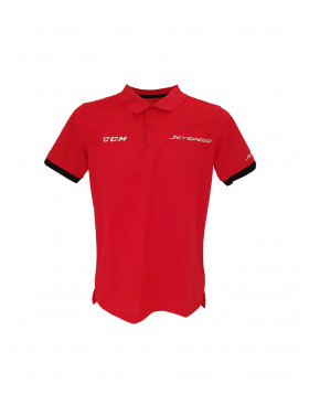 CCM Jetspeed Staff Senior Polo,Polo Shirt,CCM Polo Shirt,Clothing