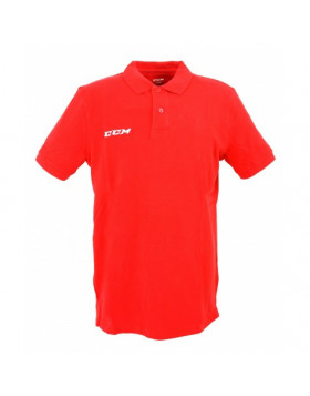 CCM Adult Team Pique Polo T-Shirt