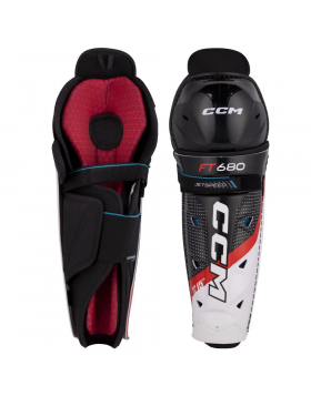 CCM Jetspeed FT680 Junior Shin Guards