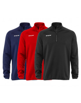 CCM Junior Locker Room 1/4 Zip Sweatshirt