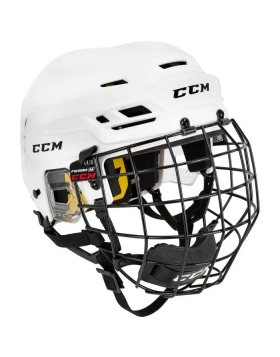 CCM Tacks 210 Senior Hockey Helmet Combo