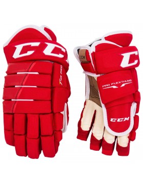 CCM Tacks 4-Roll Pro Junior Ice Hockey Gloves