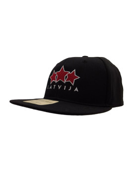 HOKEJAM.LV Latvija Three Star Flat Snapback