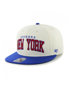BRAND 47 New York Rangers Blockshed Strapback Cap,Hat,Clothing,Head Wear,Flat