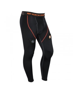 SHOCK DOCTOR Senior Core Compression Pants with Bio-Flex Cup 363,Ice Hockey