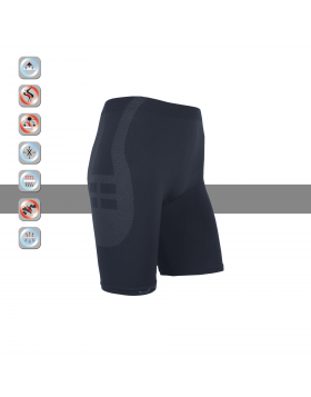 SIM LOC Silver Line Adult Thermo Shorts,Compression Shorts,Sports Short,Clothing