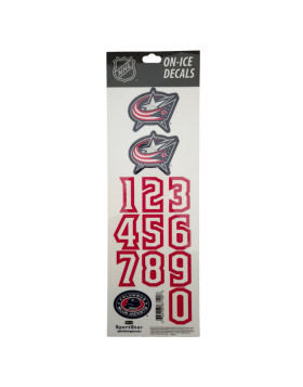 SPORTSTAR On Ice NHL Decals Dark Helmet