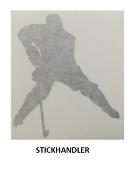 HOKEJAM.LV Player Sticker Medium,Ice Hockey Sticker,Roller Hockey Sticker
