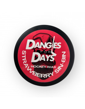 Dangles For Days Strawberry Sin-Bin Hockey Wax