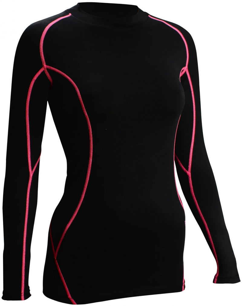 AVENTO Compression Women Long Sleeve Shirt