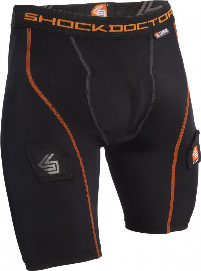 Shock Doctor Youth Core Hockey Short with Bio-Flex Cup 362