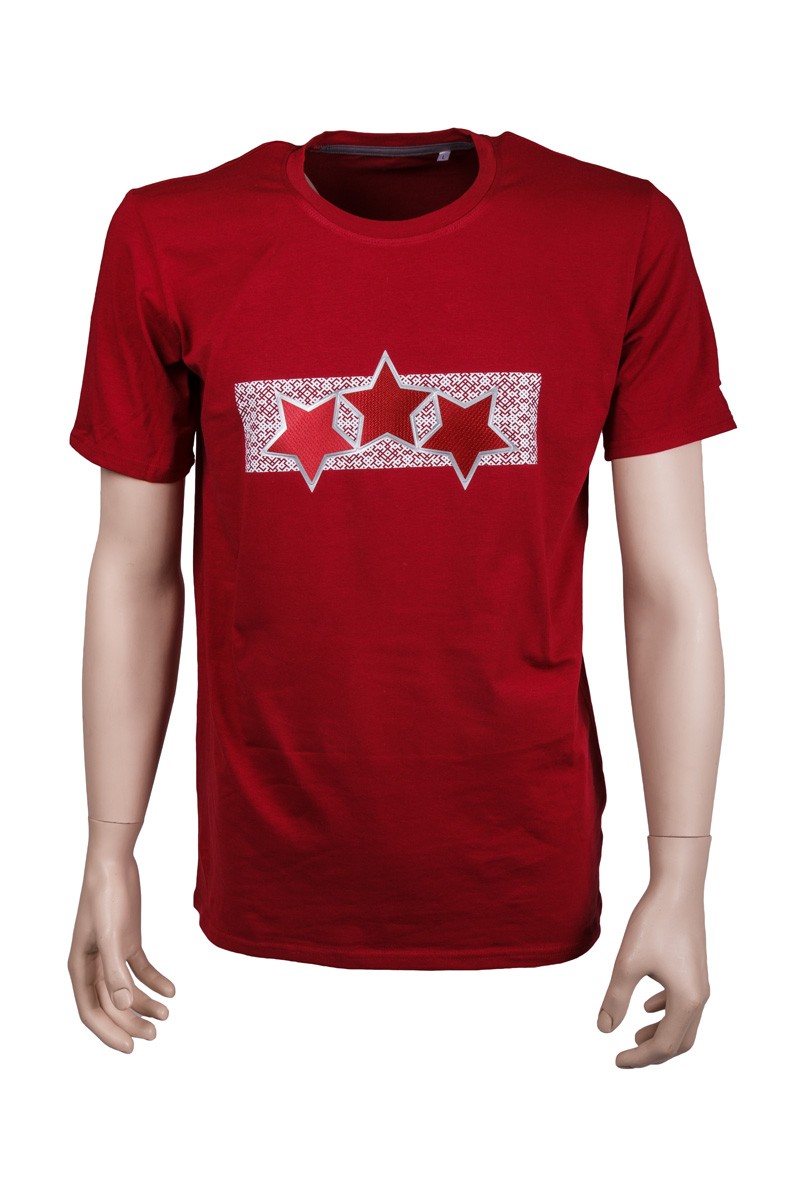 Women Latvia Three Star T-Shirt