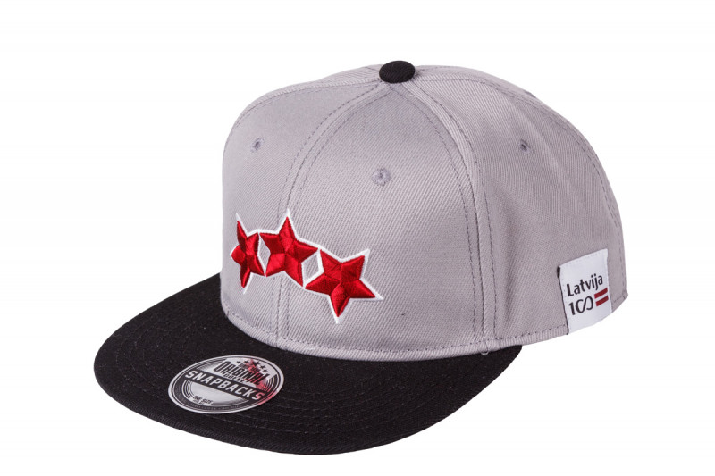 Adult Latvia Three Star Snapback