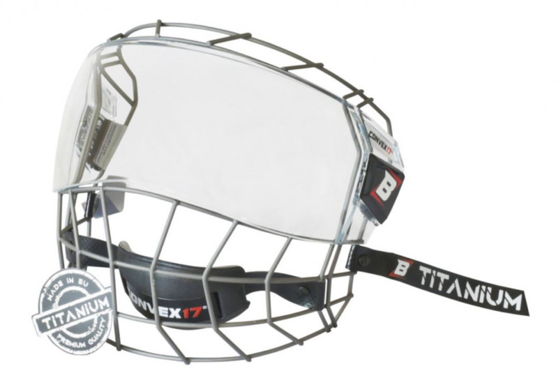 BOSPORT Convex17 Titanium Junior Full Face Protector