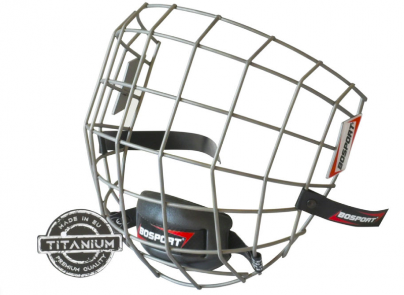 BOSPORT Titanium Youth Ice Hockey Helmet Cage