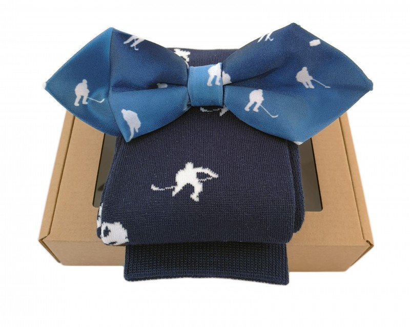 HOKEJAM.LV Gift Bow Tie And Socks