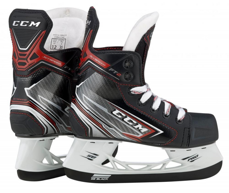 CCM Jetspeed FT2 Youth Ice Hockey Skates