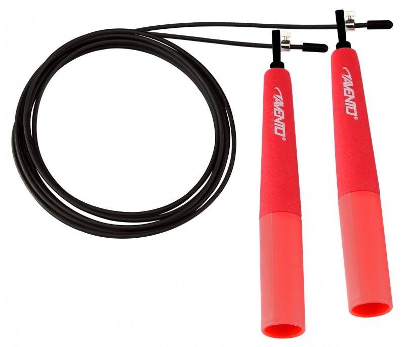 AVENTO Jump Rope with Steel Core Speed Grip