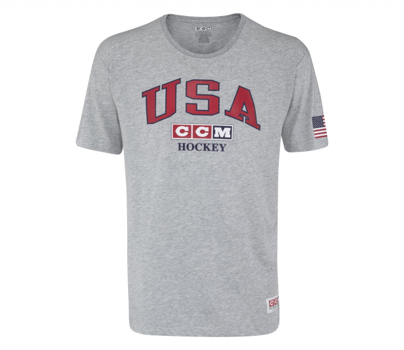 CCM Flag Tee USA Senior T-Shirt