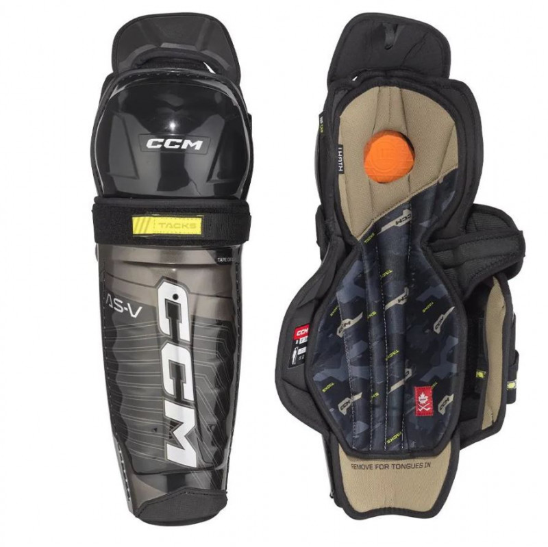 CCM Tacks AS-V Senior Shin Guards