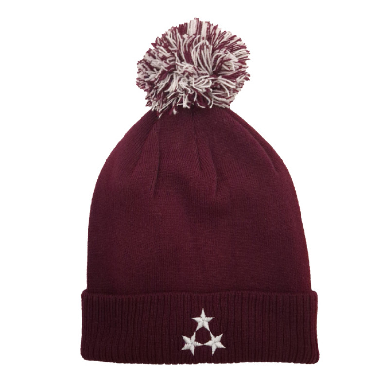 HOKEJAM.LV Latvia Small Three Star Winter Hat