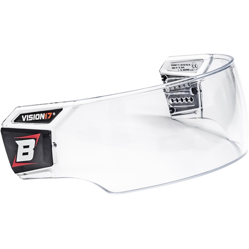 BOSPORT Vision17 Pro Hockey Helmet Visor with Cleaning Set