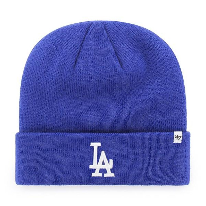 BRAND 47 Los Angeles Dodgers Raised Cuff Knit Winter Hat