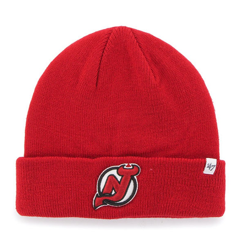 BRAND 47 New Jersey Devils Beanie Cuff Knit Winter Hat