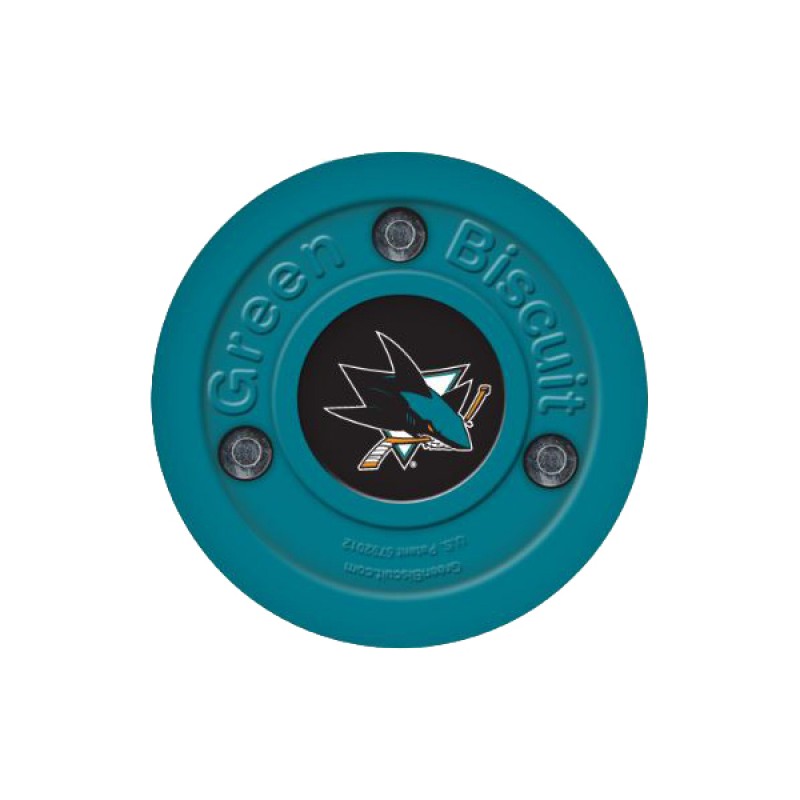 Green Biscuit San Jose Sharks Off Ice Training Hockey Puck